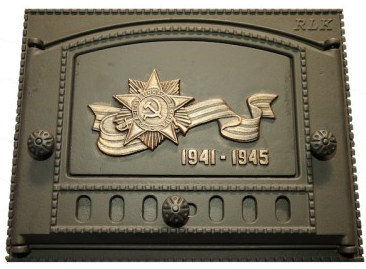 Дверка каминная ДК-2Б, "Победа"