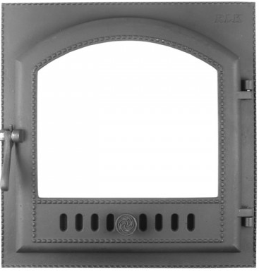 Дверка каминная ДКГ-7С, "Светлица", без стекла