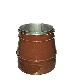 Коническое окончание нерж.1мм/оцинк.0,5мм, Д100/150 RAL
