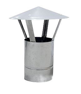 Флюгарок печной конический одноконтурный, Д150