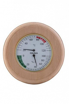 Термогигрометр TH-10А круг(ольха)