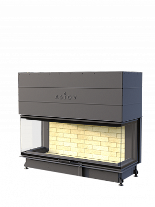 Каминная топка ASTOV П3С 15057 (П-образная)