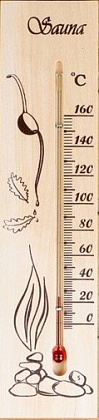 Термометр для бани и сауны в блистере "Sauna"