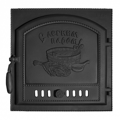Дверка каминная ДКГ-7, "С лёгким паром"