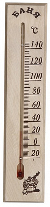 Термометр для бани 120*70*15 ТМ "Бацькина баня" 27011