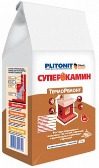 PLITONIT СуперКамин ТермоРемонт, 4 кг.
