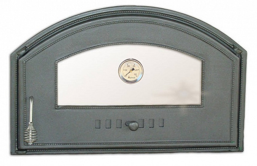 Дверца со стеклом и термометром правая H1308